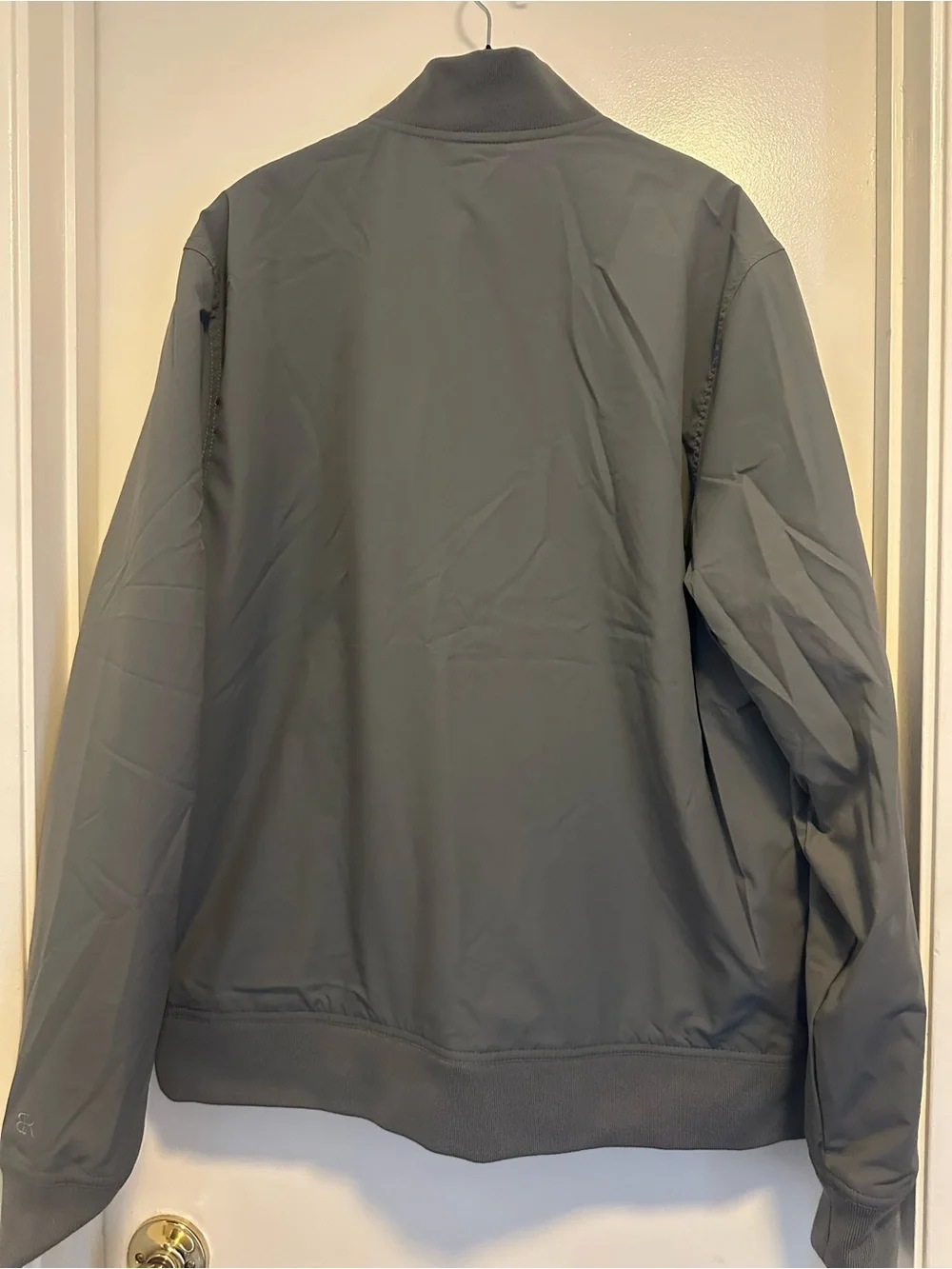 Banana Republic Men's Slate Gray Bomber Jacket